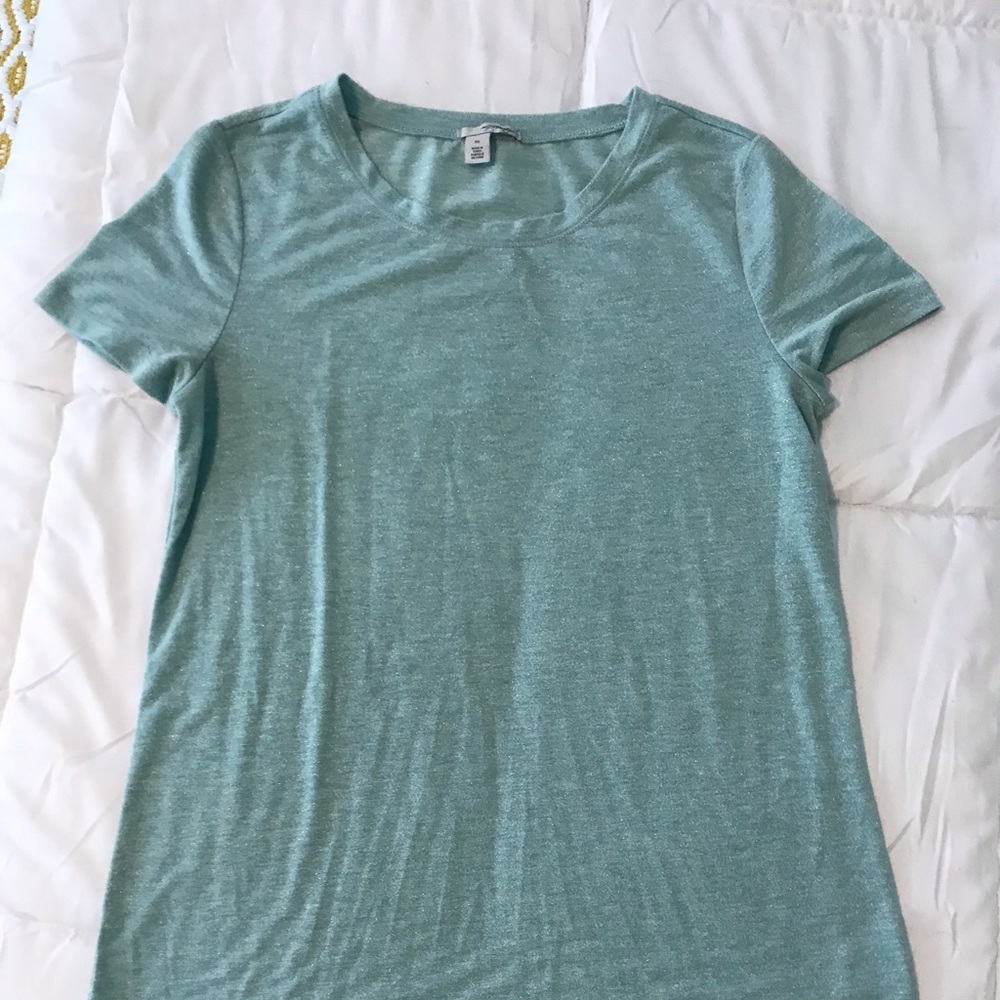 Sparkly blue t-shirt